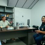Visita en la Universidad Santa María